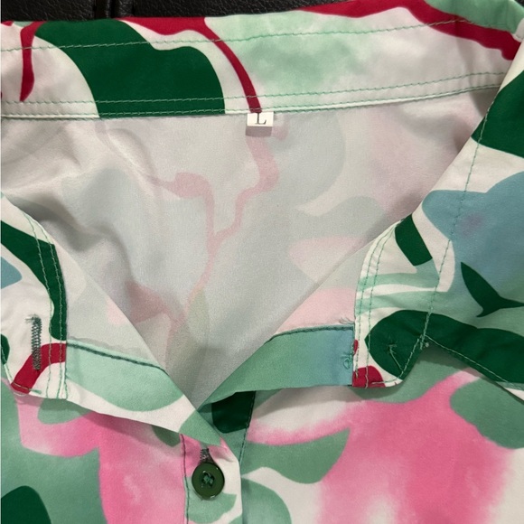 Colorful Abstract Button-Up Shirt - Picture 2 of 4